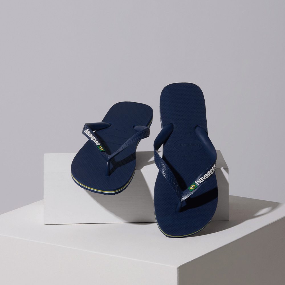 Women's Brazil Logo Flip Flops - Image 6