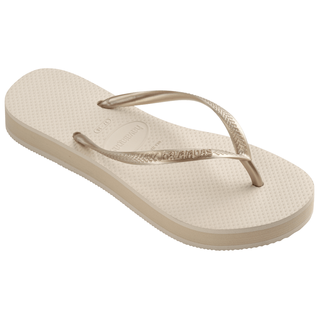 Women's Slim Flatform Flip Flops - Image 4