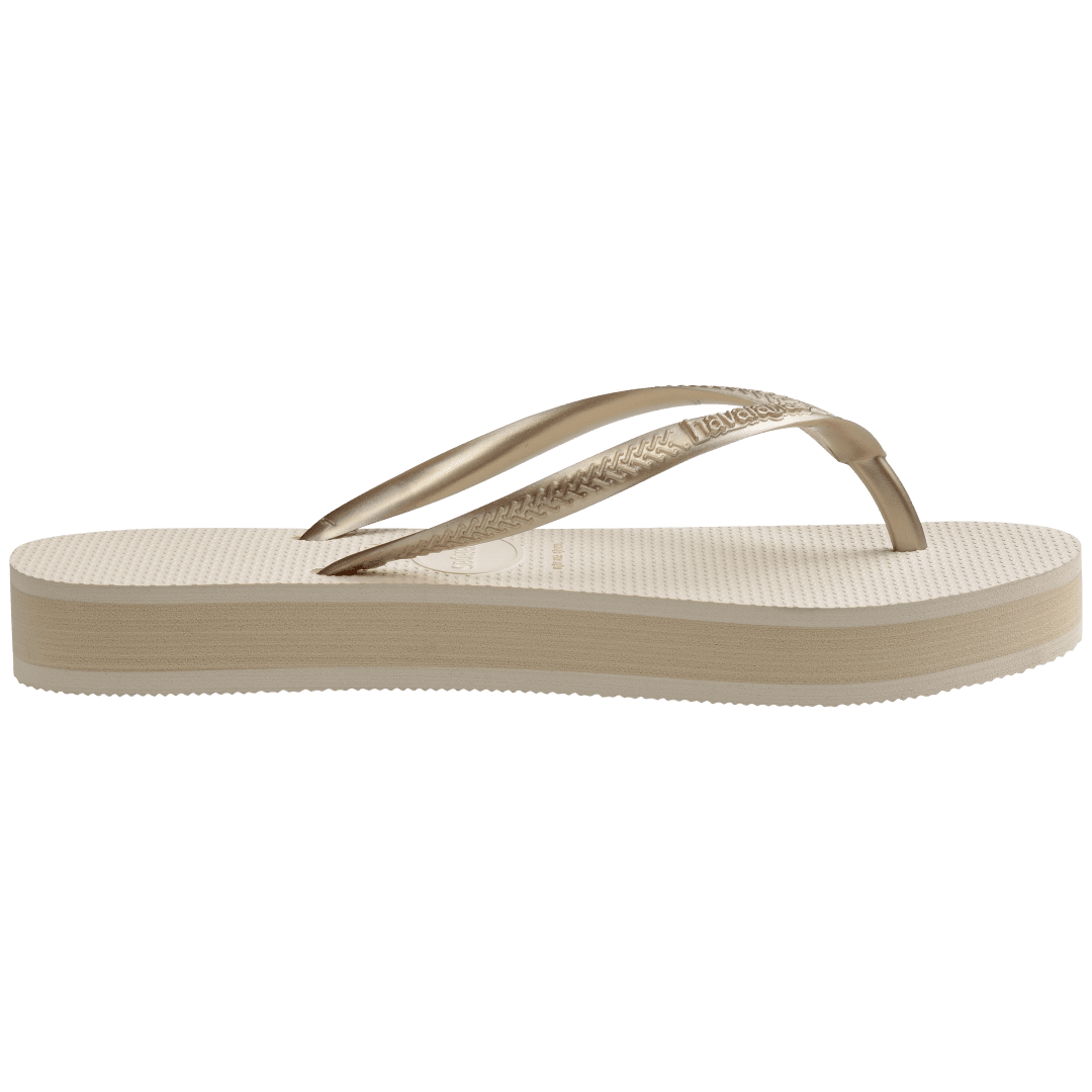 Women's Slim Flatform Flip Flops - Image 3