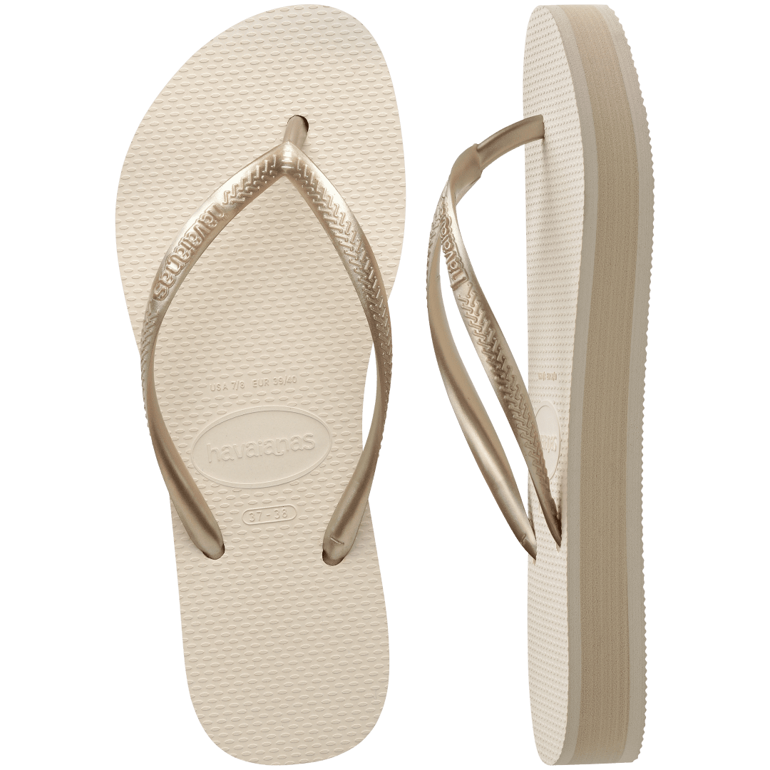Women's Slim Flatform Flip Flops - Image 5