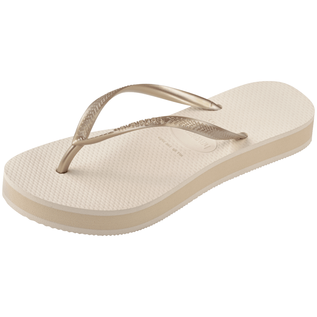 Women's Slim Flatform Flip Flops - Image 2