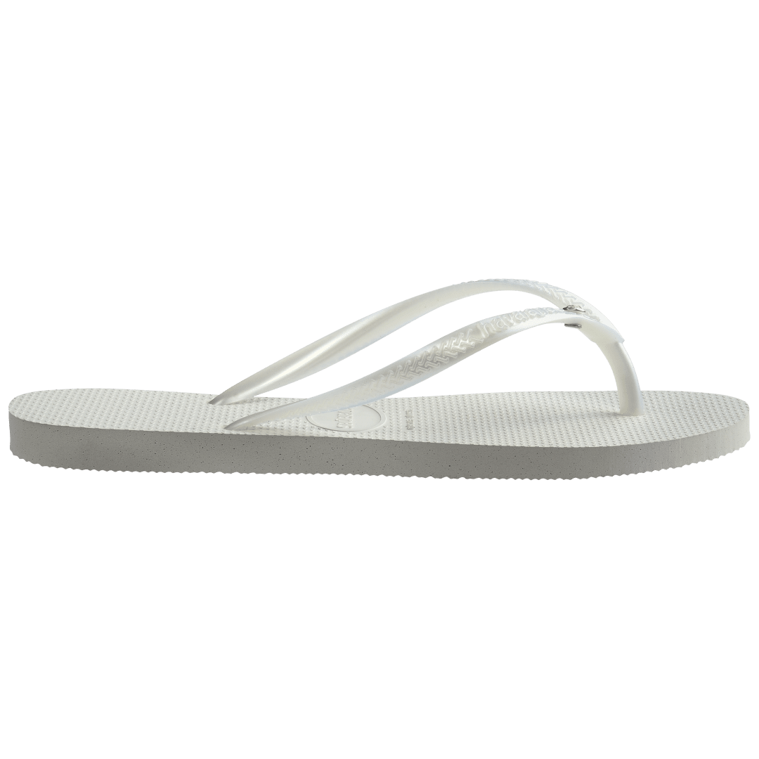 Women's Slim Crystal Flip Flops - Image 3