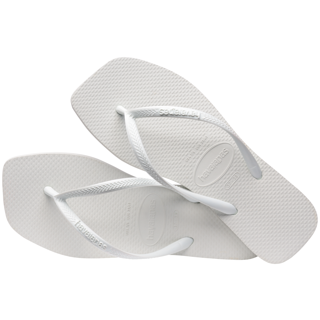 Women's Slim Square Flip Flops - Image 4