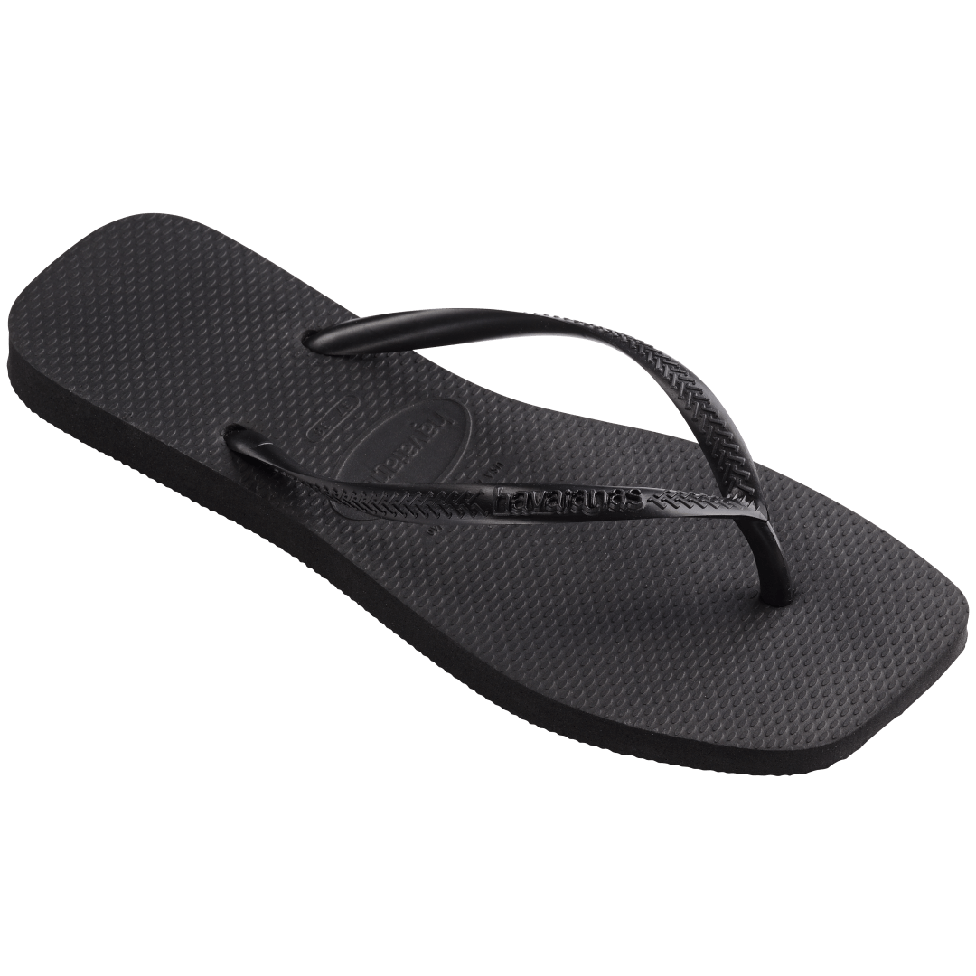 Women's Slim Square Flip Flops - Image 2