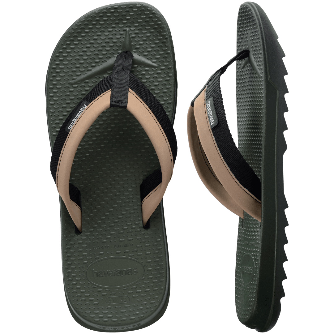 Men's Track Plus Flip Flops