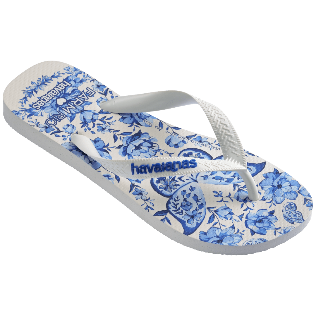 Women's FARM Rio Porcelain Garden Flip Flops - Image 2